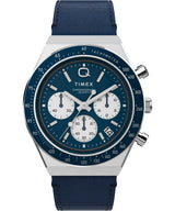 Timex Q Timex Chronograph 40mm Blue Dial Men's Watch TW2W51700