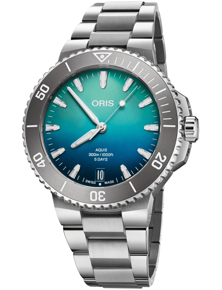 Oris Aquis Great Barrier Reef Limited Edition IV Men's Watch 01 400 7790 4185-Set
