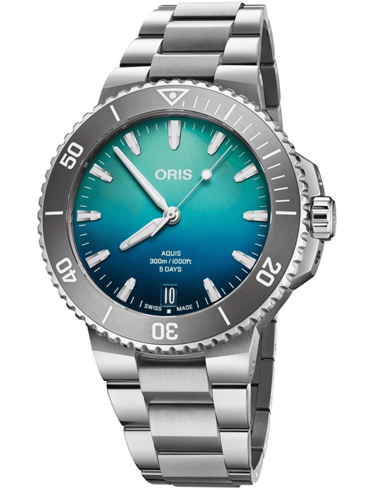 Oris Aquis Great Barrier Reef Limited Edition IV Men's Watch 01 400 7790 4185-Set