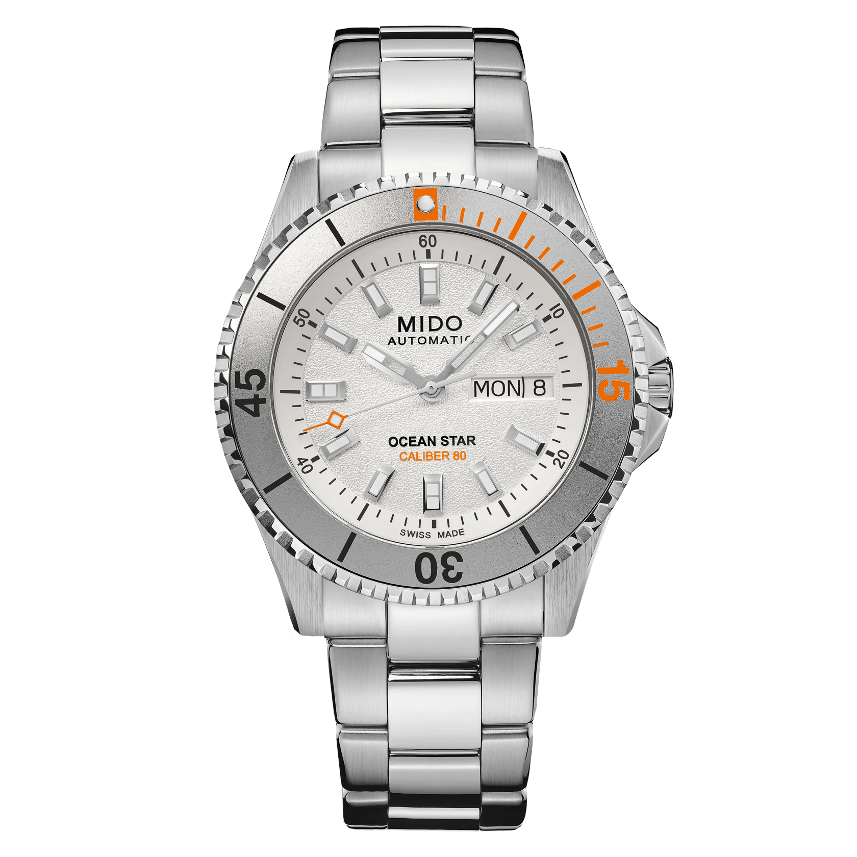 Mido Ocean Star 200 41mm Silver Dial Men's Watch M0269301103100