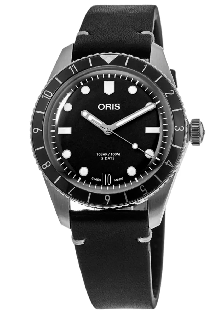 Oris Divers Sixty‑Five 12H Calibre 400 40mm Black Dial Men's Watch 01 400 7772 4054-07 5 20 82