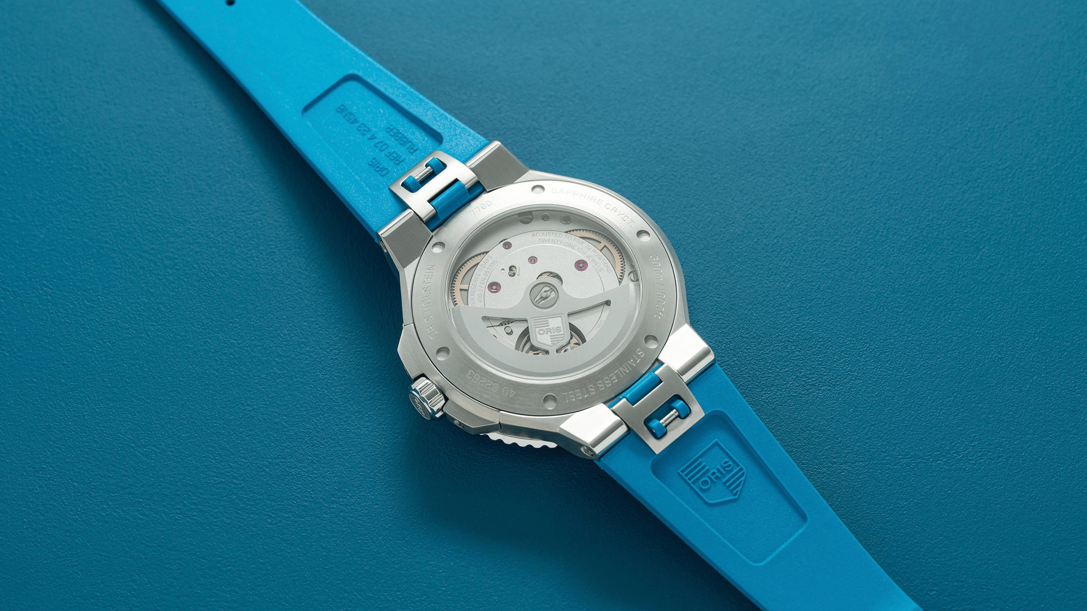 Oris Aquis Date Calibre 400 43.5mm Blue Dial Men's Watch 01 400 7790 4135-07 4 23 45EB