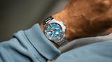 Oris Aquis Date Upcycle Calibre 400 43.5mm Multicoloured Dial Men's Watch 01 400 7790 4150-07 8 23 02PEB