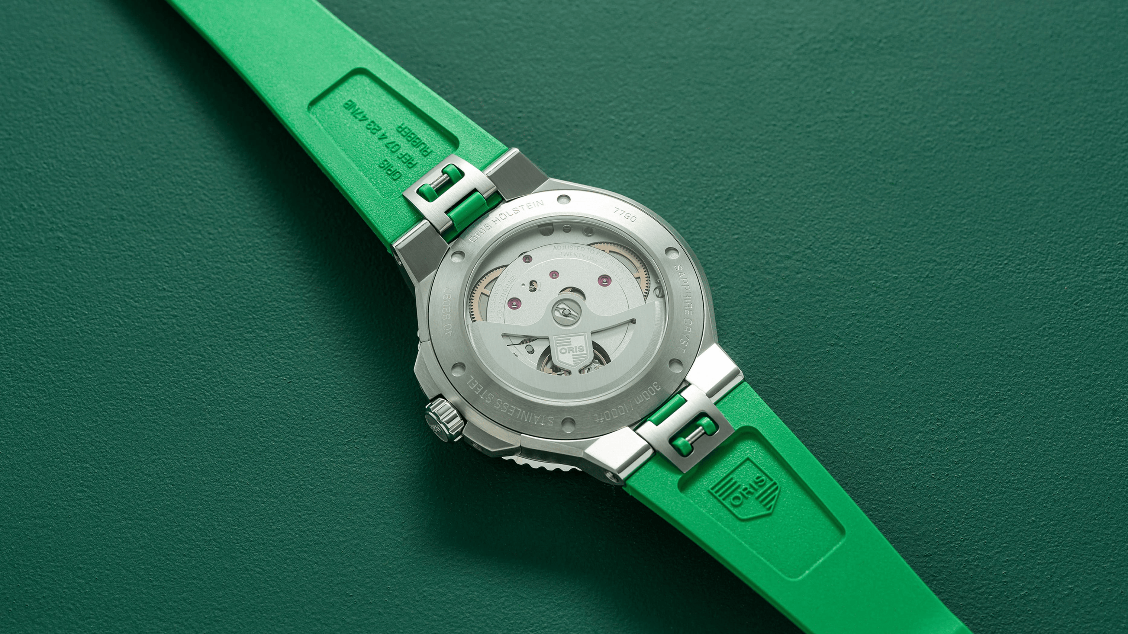 Oris Aquis Date Calibre 400 43.5mm Green Dial Men's Watch 01 400 7790 4157-07 4 23 47EB