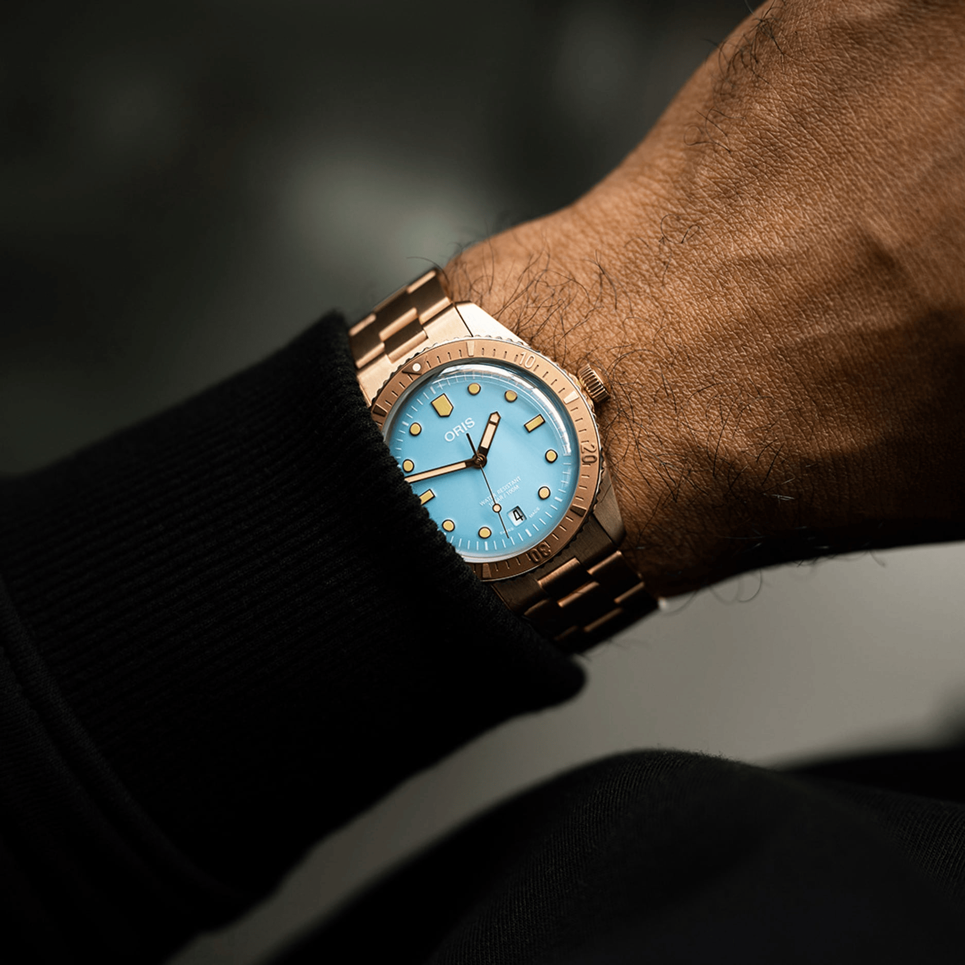 Oris Divers Sixty‑Five 'Cotton Candy' 38mm Blue Dial Men's Watch 01 733 7771 3155-07 8 19 15