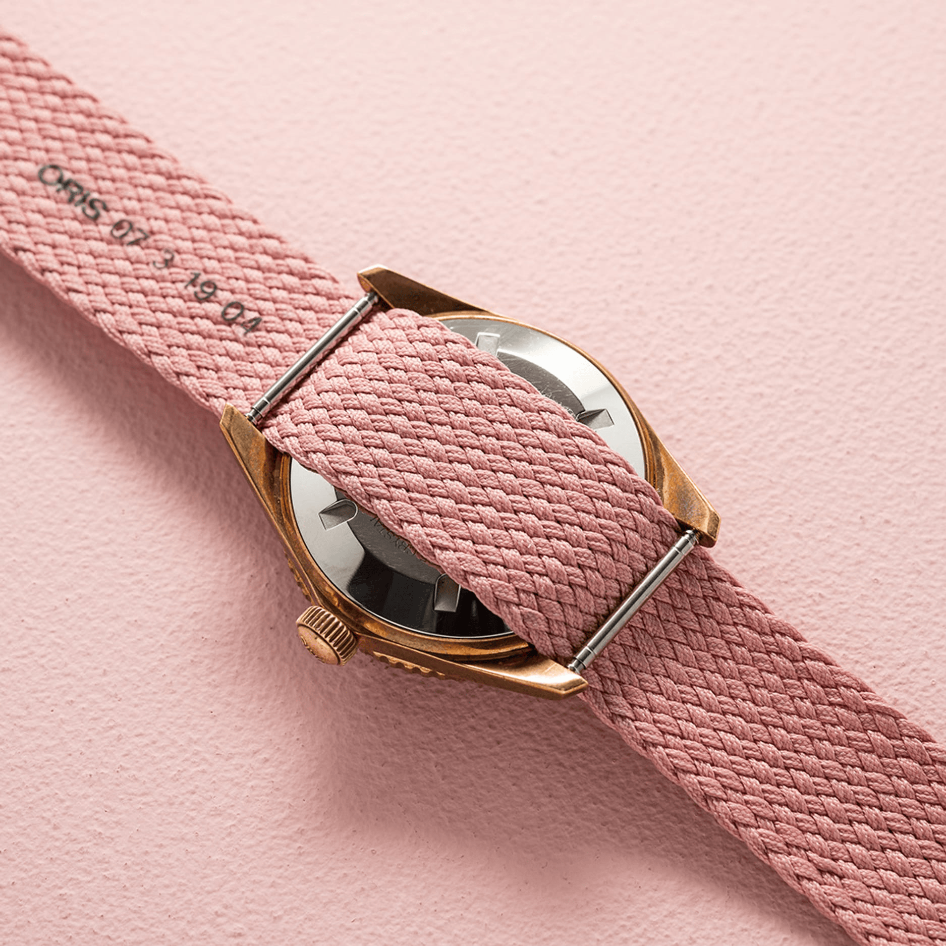 Oris Divers Sixty‑Five 'Cotton Candy' 38mm Pink Dial Men's Watch 01 733 7771 3158-07 3 19 04BRS