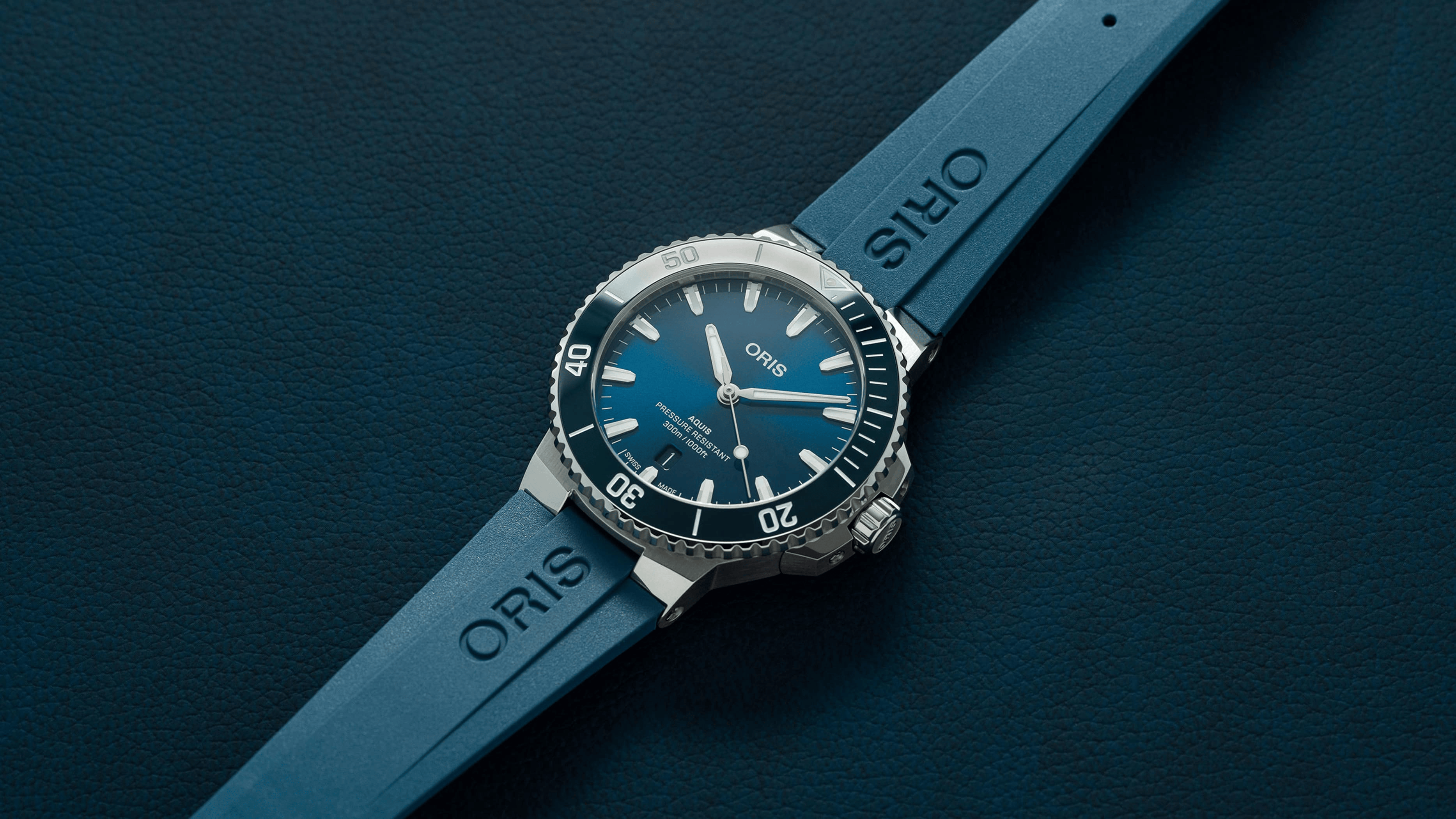 Oris Aquis Date 41.50mm Blue Dial Men's Watch 01 733 7787 4135-07 4 22 35FC