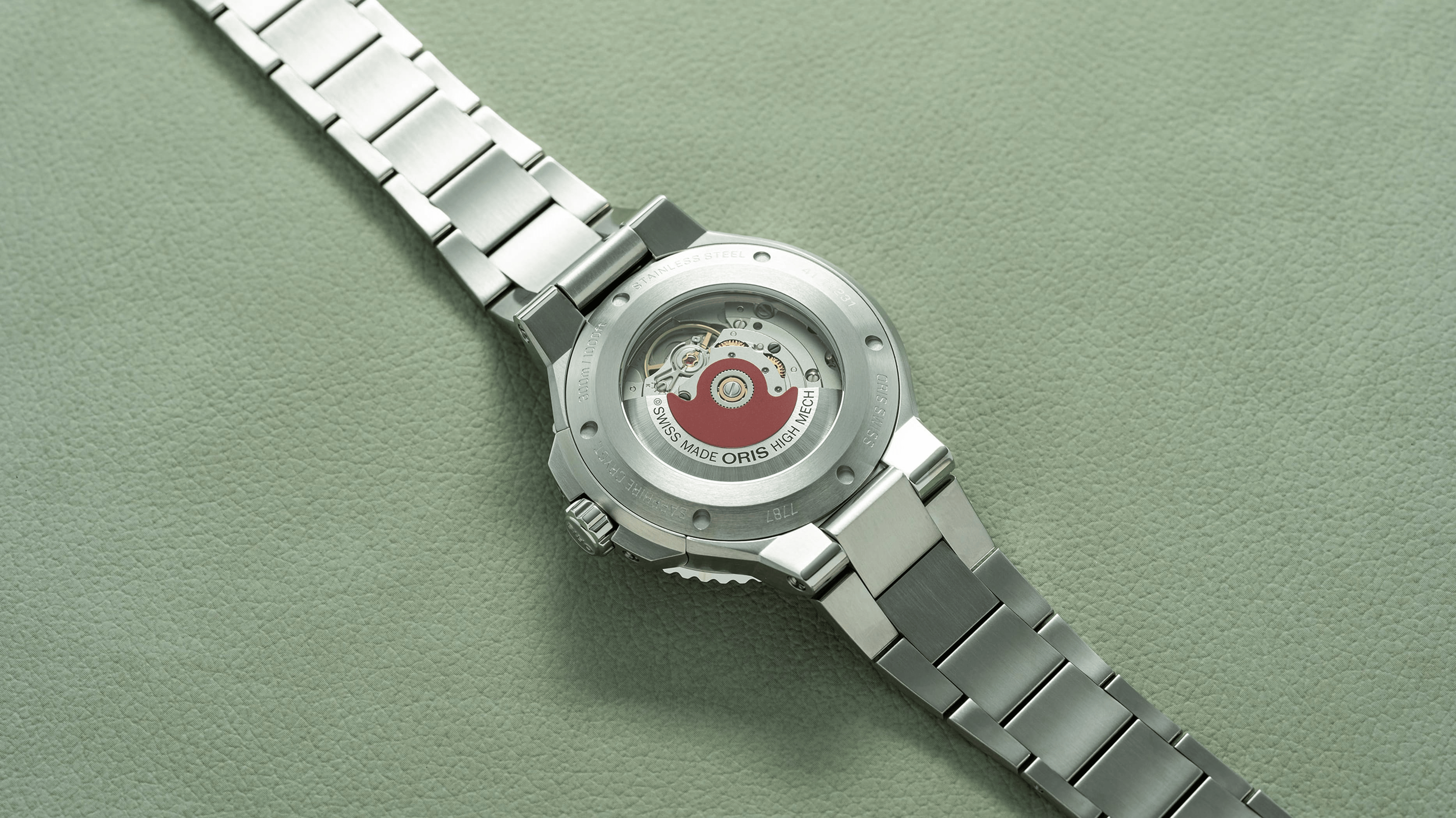 Oris Aquis Date Taste of Summer 41.50mm Green Dial Men's Watch 01 733 7787 4137-07 8 22 04PEB