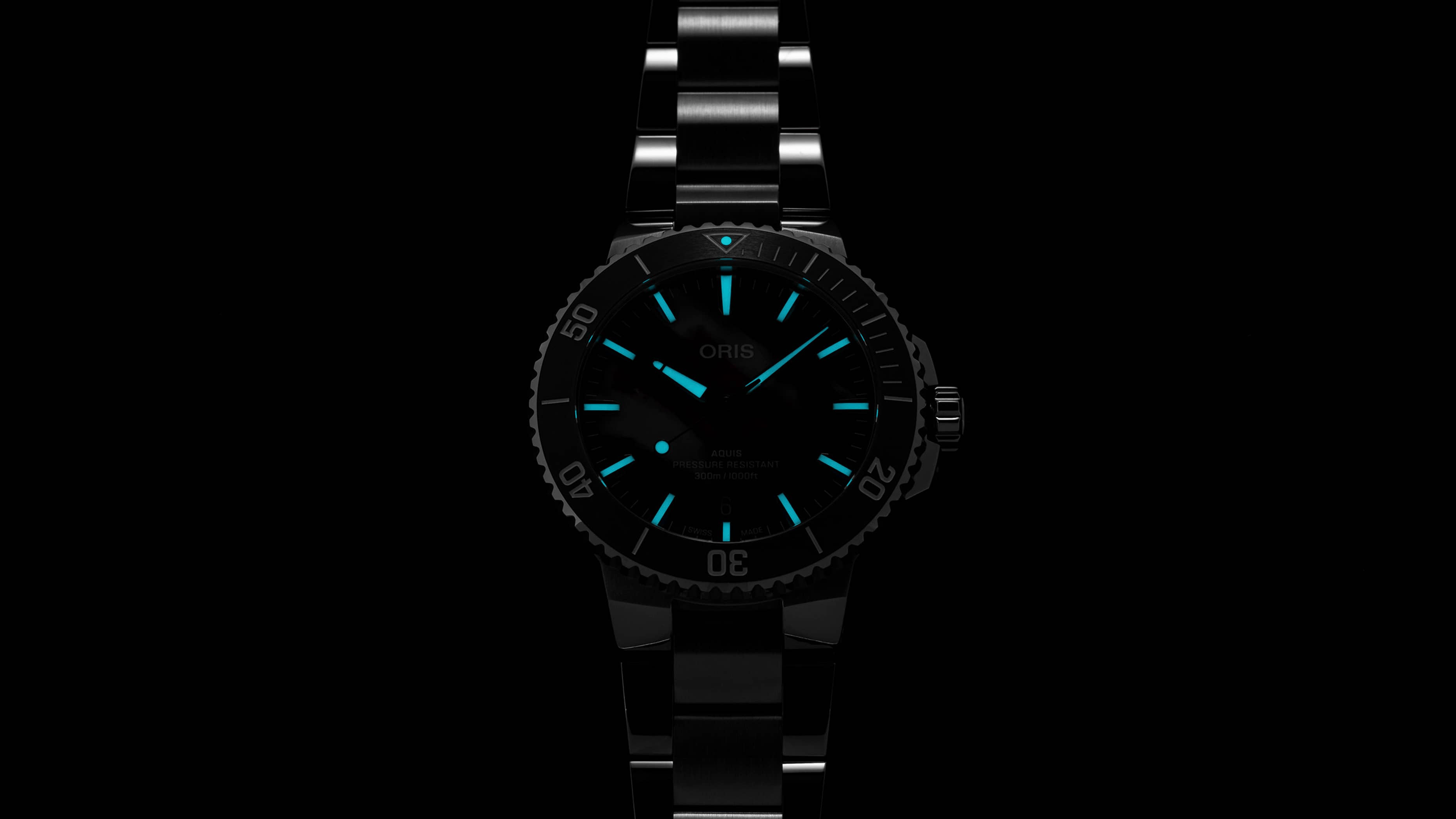 Oris Aquis Date Upcycle 41.5mm Multicoloured Dial Men's Watch 01 733 7787 4150-07 8 22 04PEB