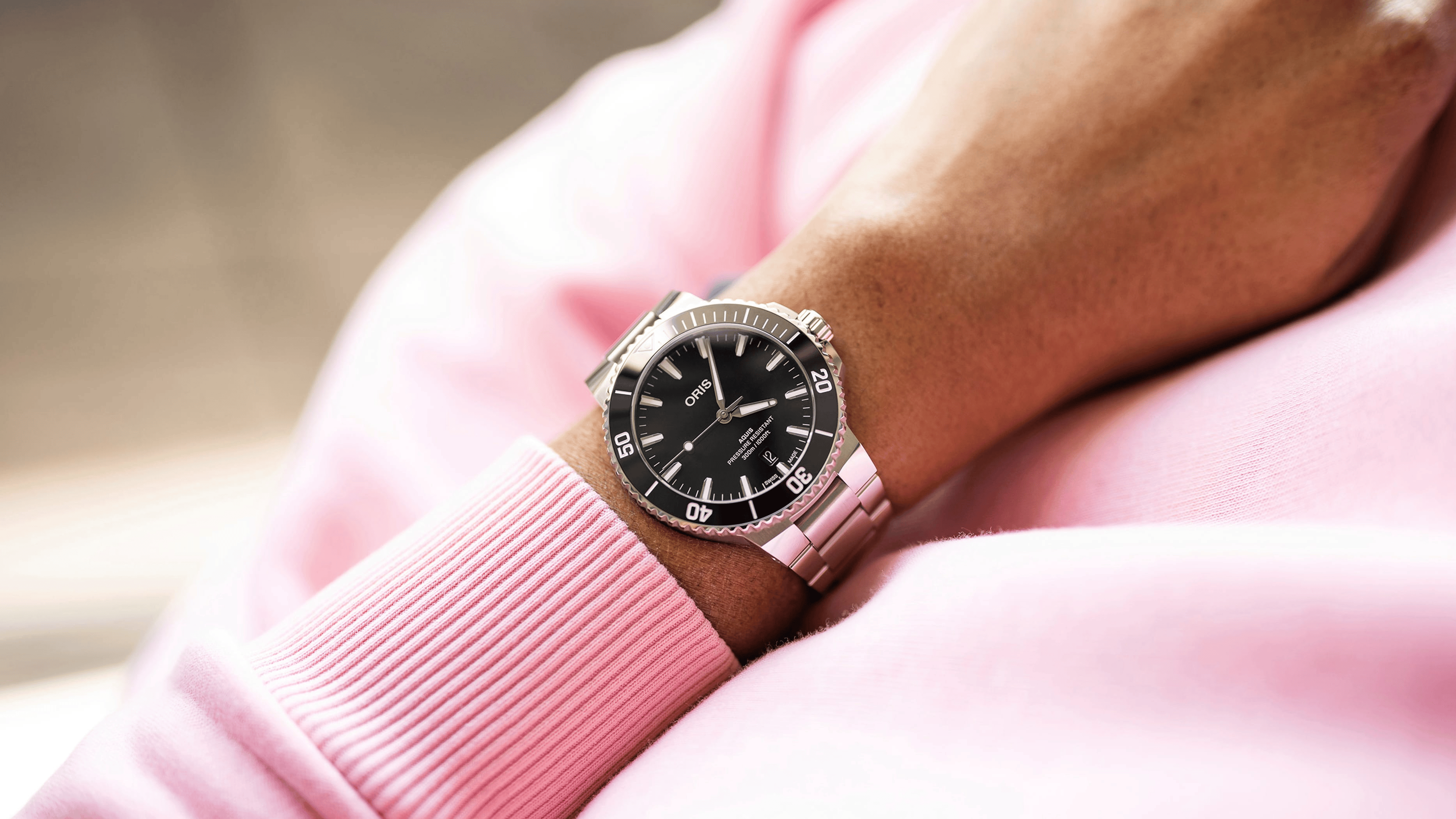 Oris Aquis Date 41.50mm Black Dial Men's Watch 01 733 7787 4154-07 8 22 04PEB