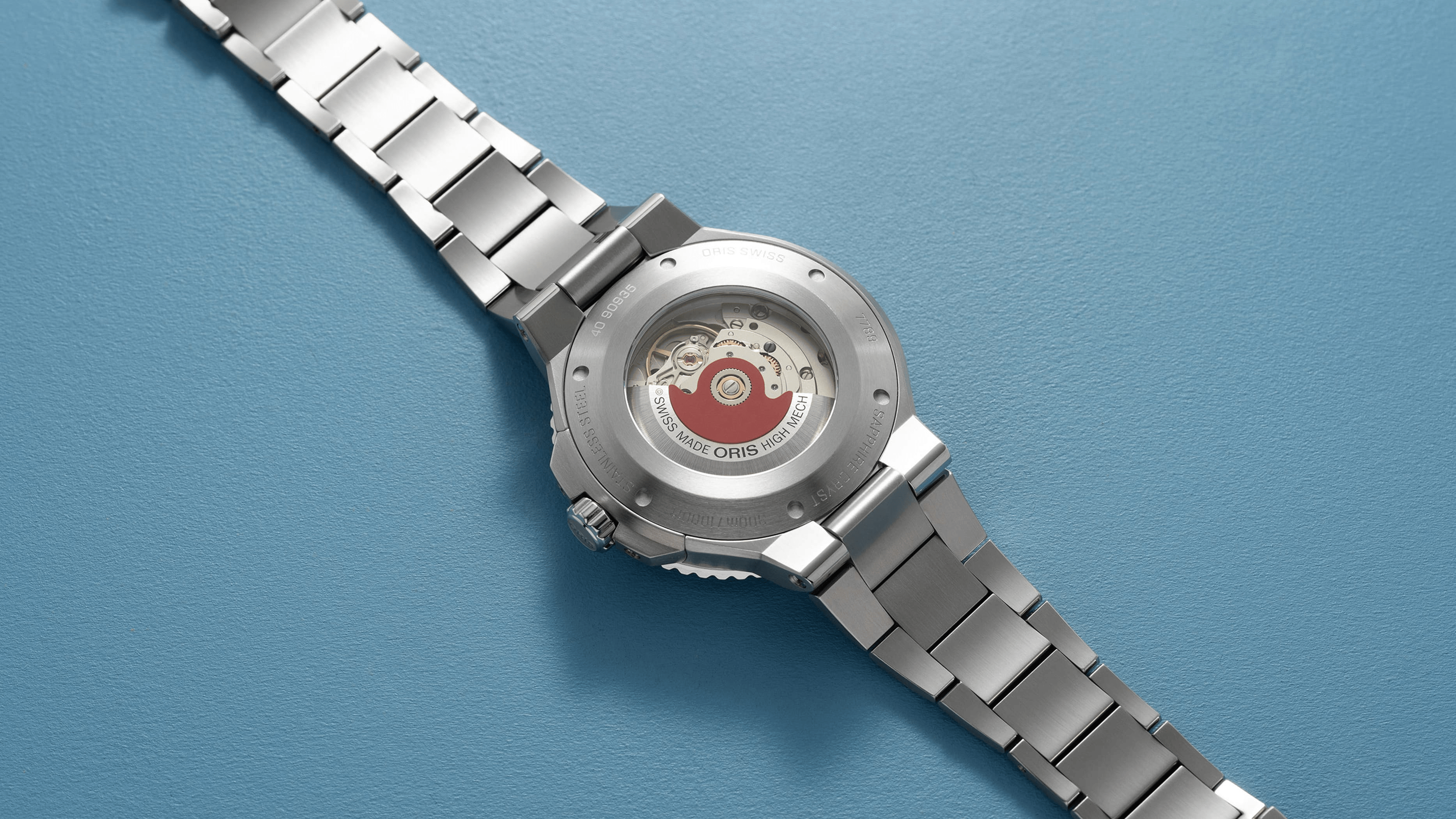 Oris Aquis Date Upcycle 43.50mm Multicoloured Dial Men's Watch 01 733 7789 4150-07 8 23 04PEB