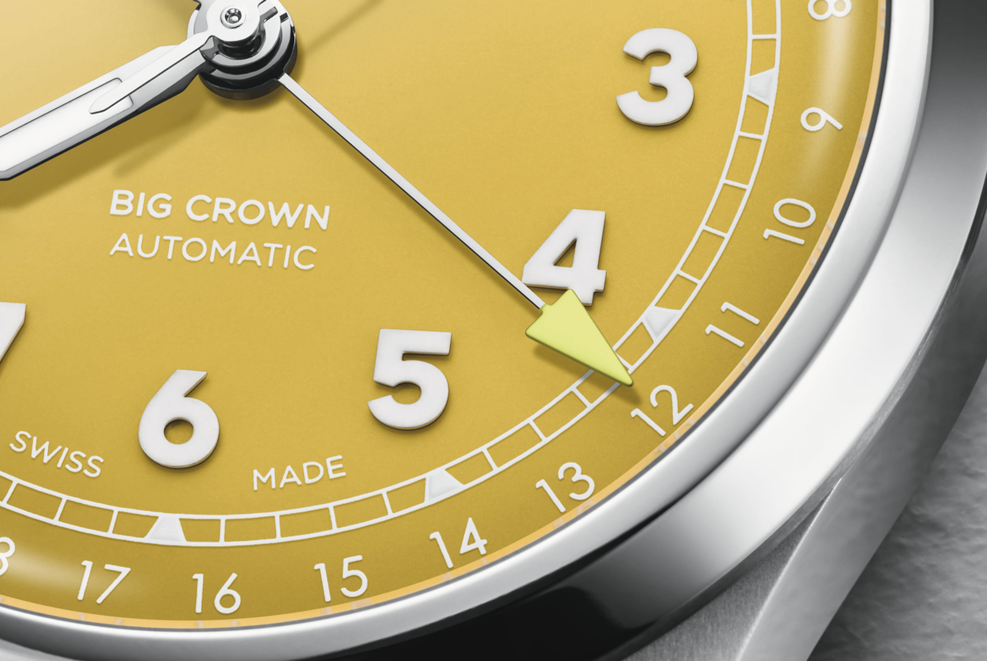 Oris Big Crown Pointer Date 40mm Yellow Dial Men's Watch 01 754 7798 4069-07 8 20 06