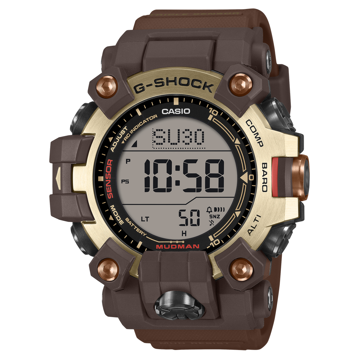 G-Shock Master of G-Land Mudman 52.7mm Gray Dial Men's Watch GW9500MH-5