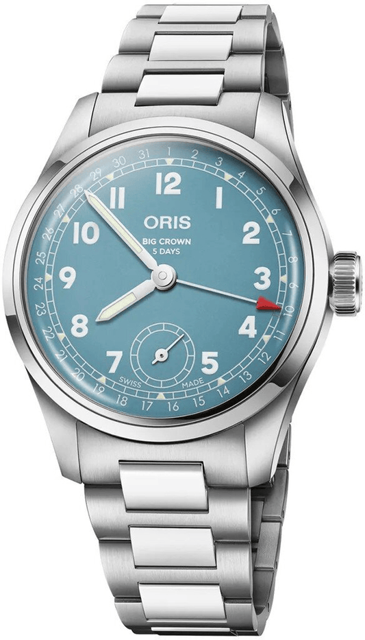 Oris Big Crown Calibre 473 38mm Blue Dial Men's Watch 01 473 7786 4065-07 8 19 06