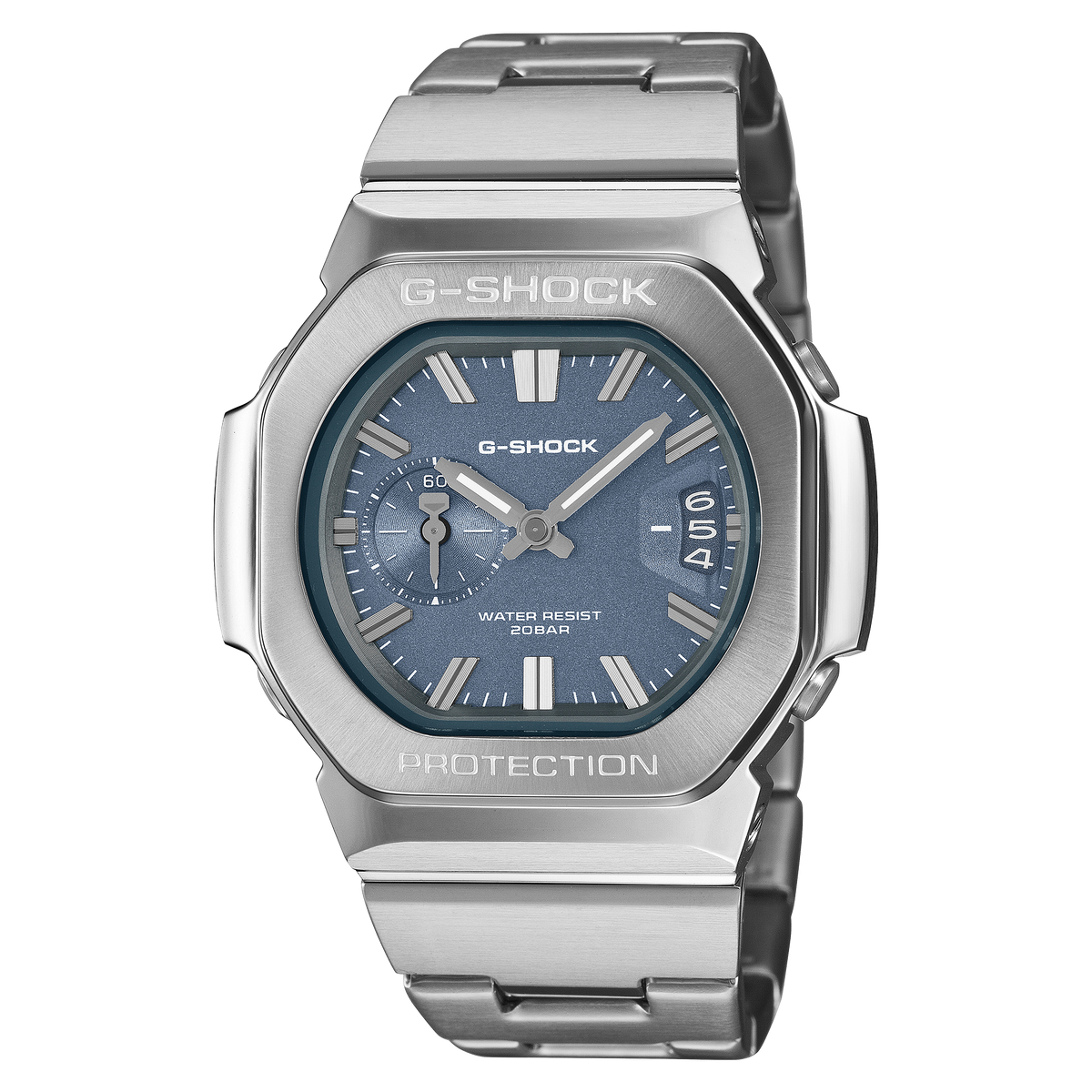 G-Shock Analog 2500 Metal Covered 43.8mm Blue Dial Men's Watch GMC2500D-1A2