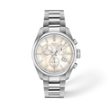Tissot PR 100 Chronograph 36mm White Mother-of-Pearl Dial Women's Watch T1502171111100