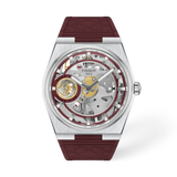 Tissot PRX Skeleton Damian Lillard Special Edition 44mm Burgundy Dial Men's Watch T1374051737100