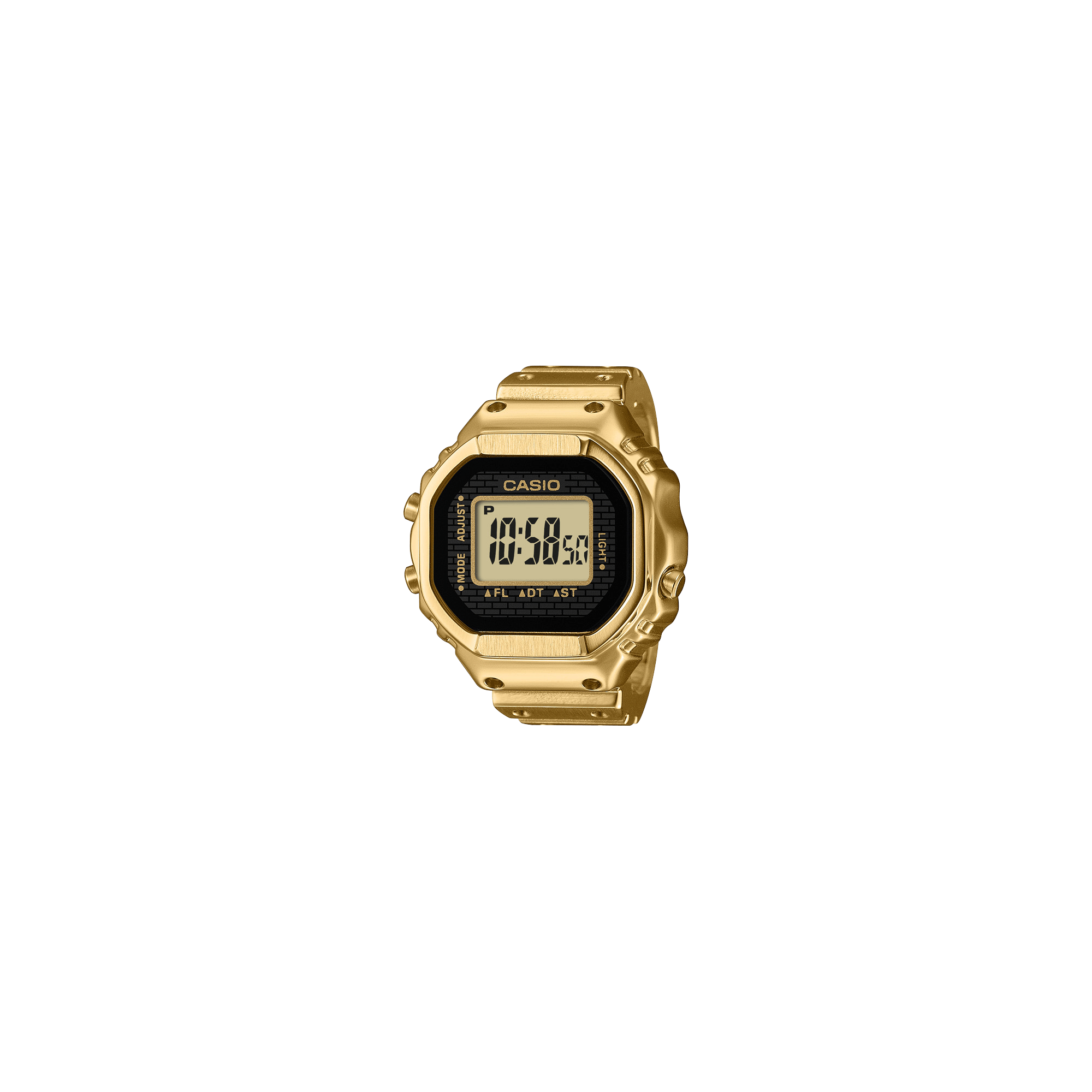Casio Ring Watch 25mm Gold Dial Unisex Watch CRW001G-9