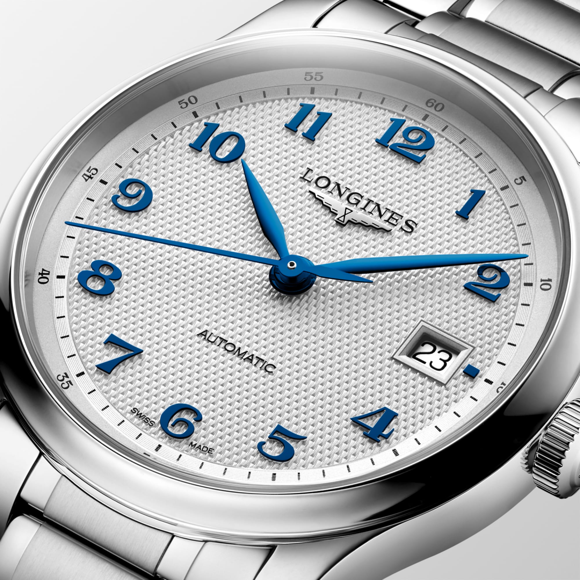 Longines Master Collection 39mm Silver Dial Men's Watch L29494736