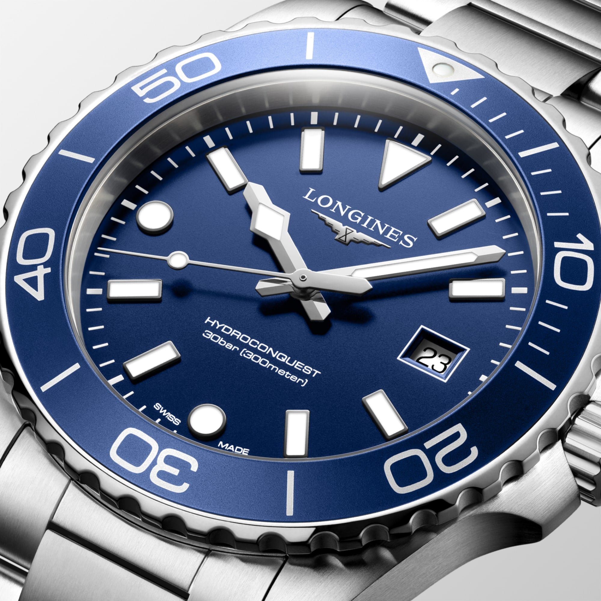 Longines HydroConquest Quartz 42mm Blue Dial Men's Watch L37694966