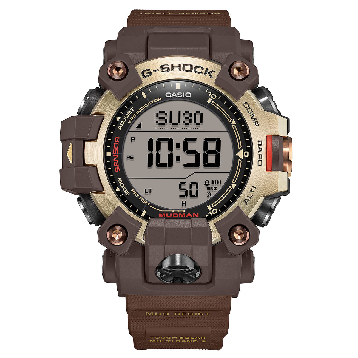 G-Shock Master of G-Land Mudman 52.7mm Gray Dial Men's Watch GW9500MH-5