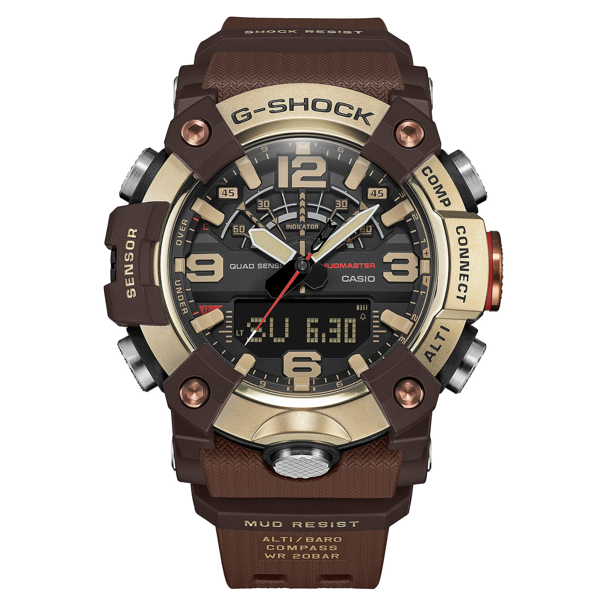 G-Shock Master of G-Land Mudmaster 51.3mm Black Dial Men's Watch GGB100XMH-5A