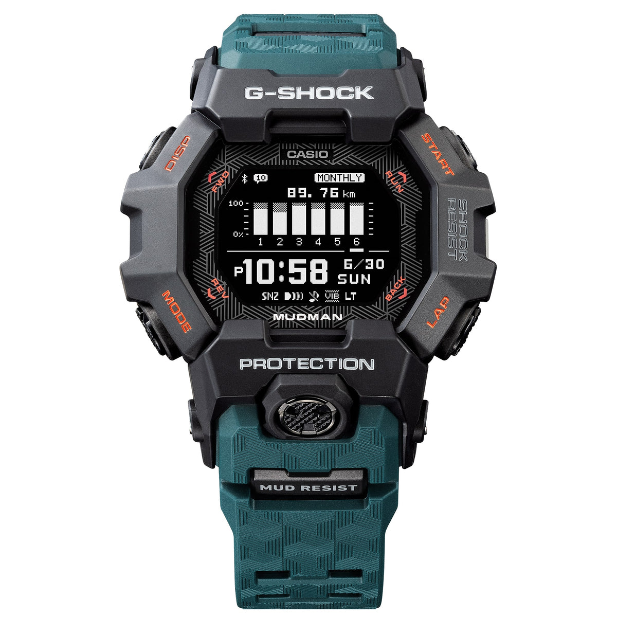 G-Shock Master of G-Land Mudman 49.6mm Black Dial Men's Watch GDGB100-1A3