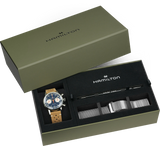 Hamilton American Classic Intra-Matic Chronograph H 40mm Blue Dial Men's Watch H38429541