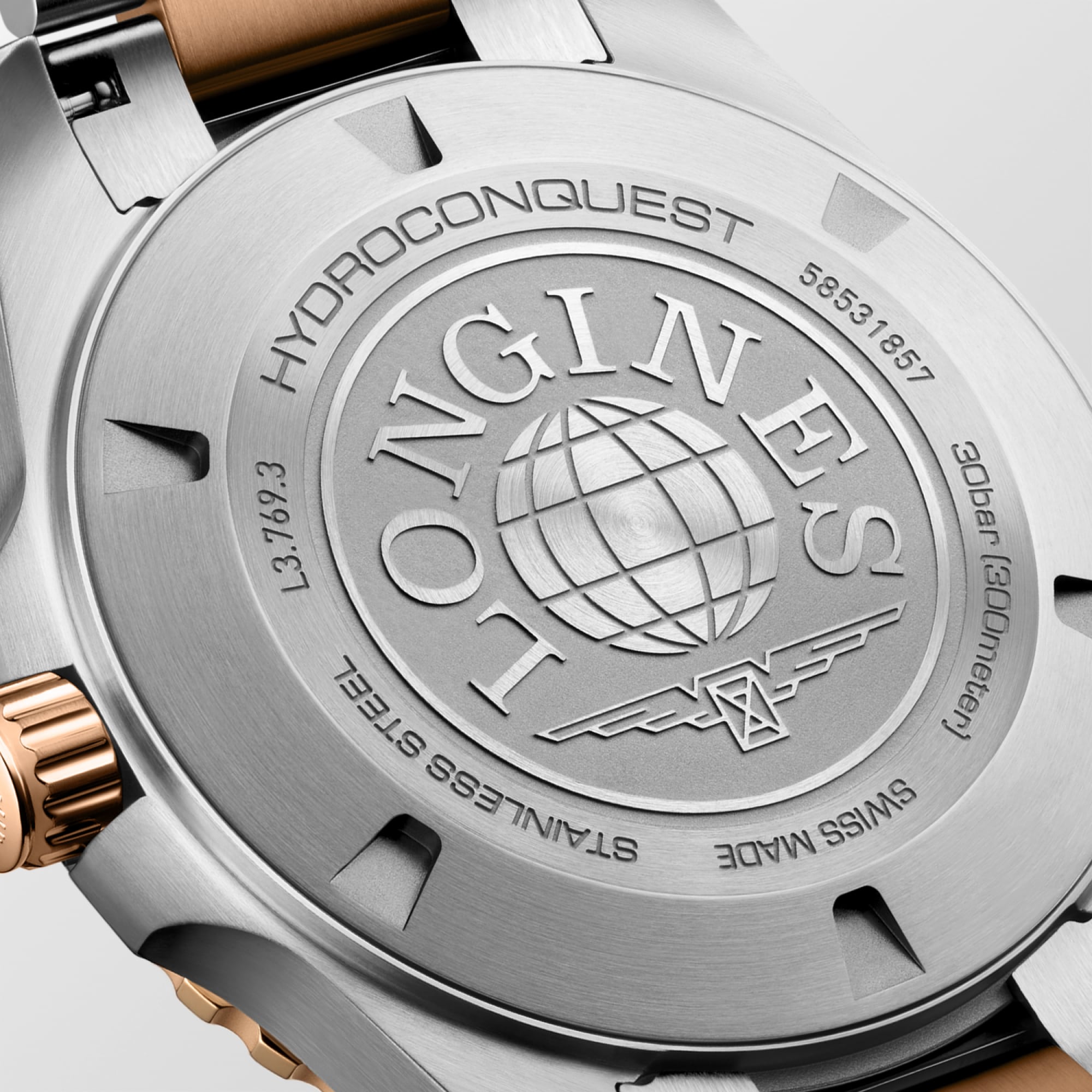 Longines HydroConquest Quartz 42mm Black Dial Men's Watch L37693587