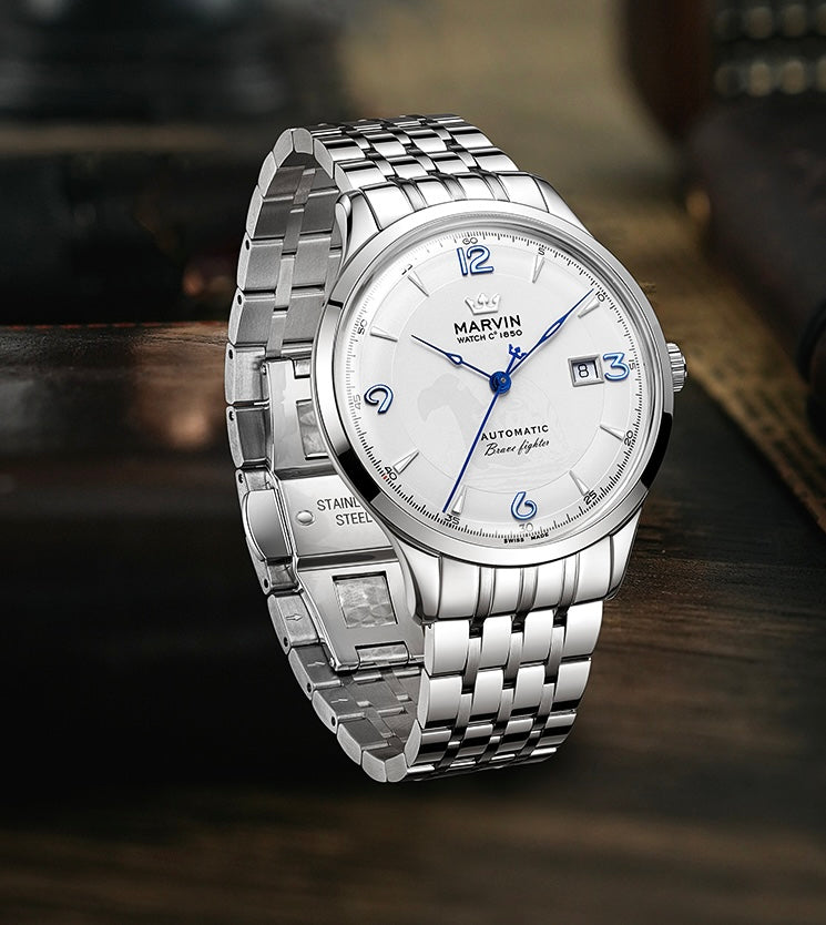 Marvin Expectation 41mm White Dial Men's Watch M165.13.94.11