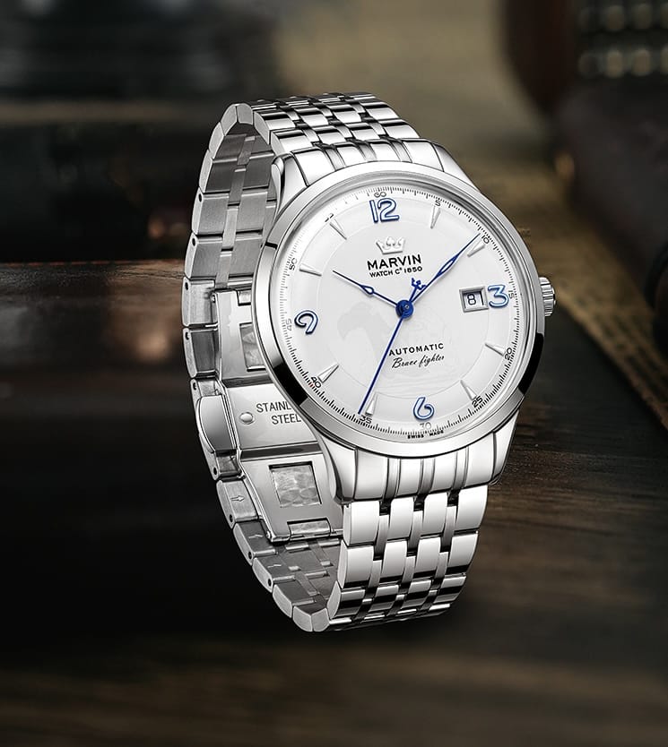 Marvin Expectation 41mm White Dial Men's Watch M165.13.94.11