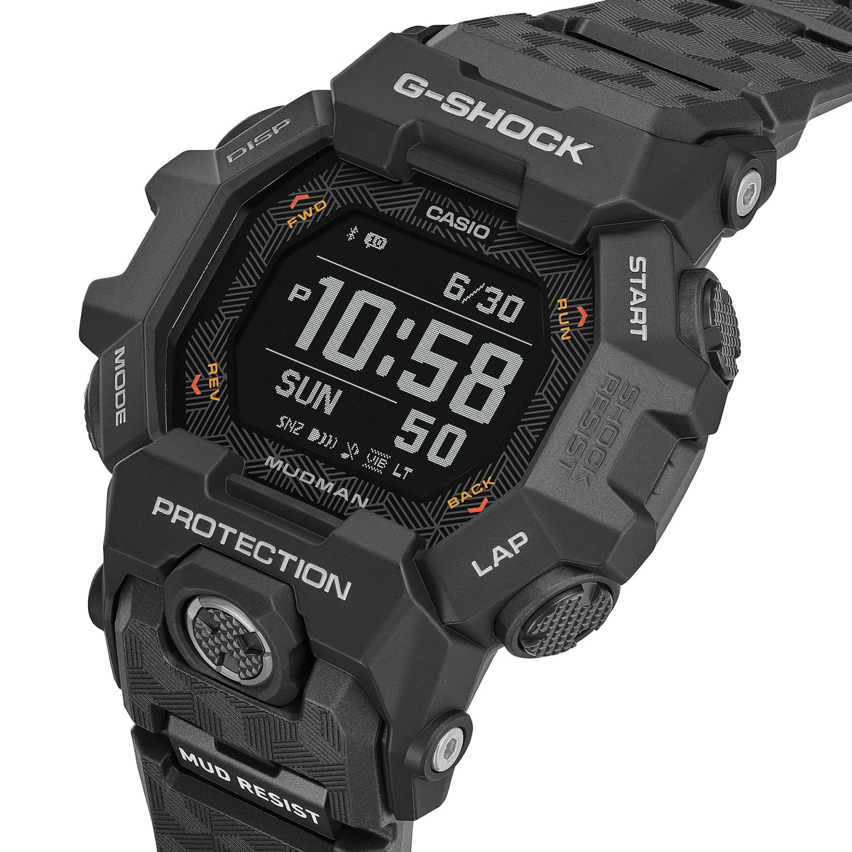 G-Shock Master of G-Land Mudman 49.6mm Black Dial Men's Watch GDGB100-1