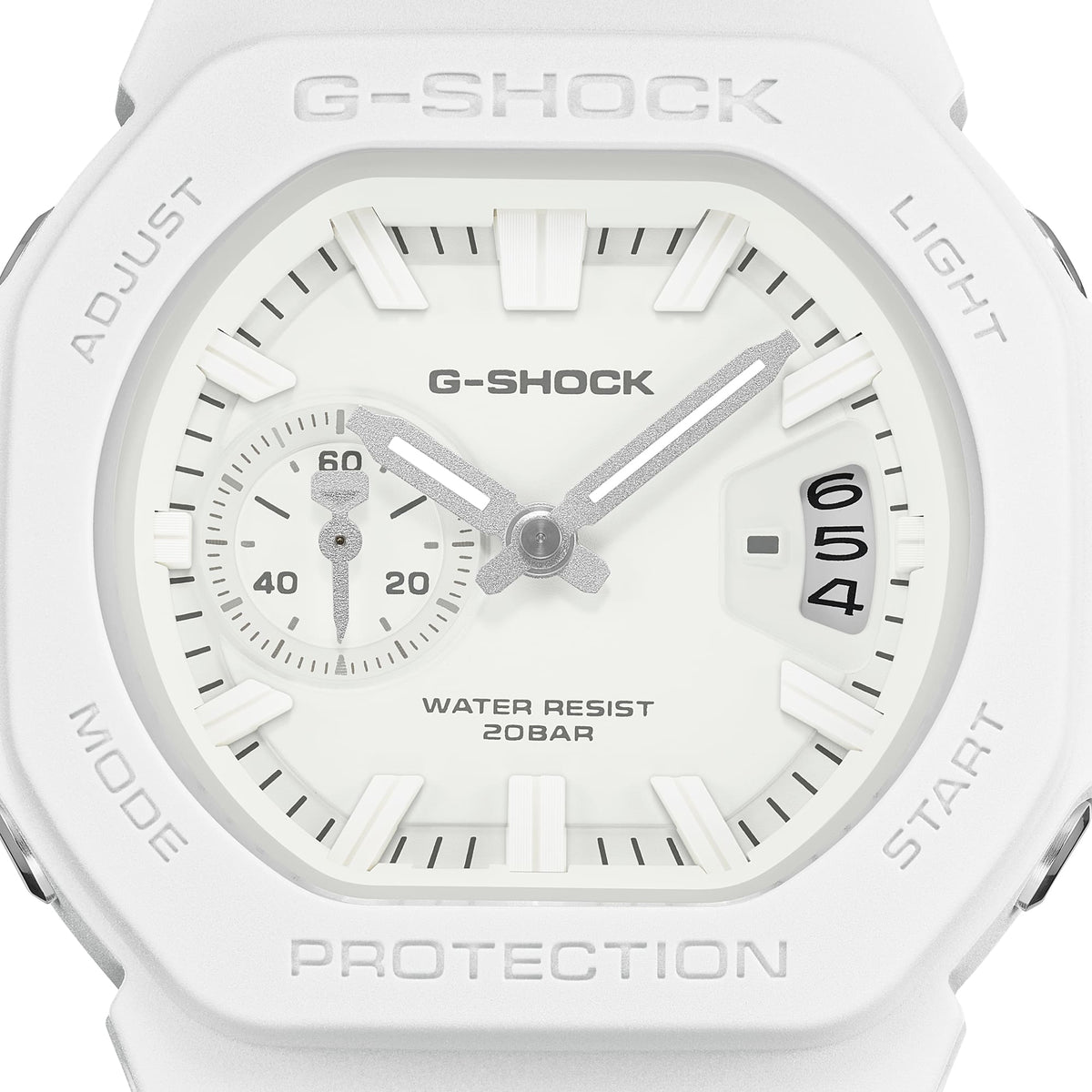 G-Shock Analog 2500 44.5mm White Dial Men's Watch GAC2500-7A