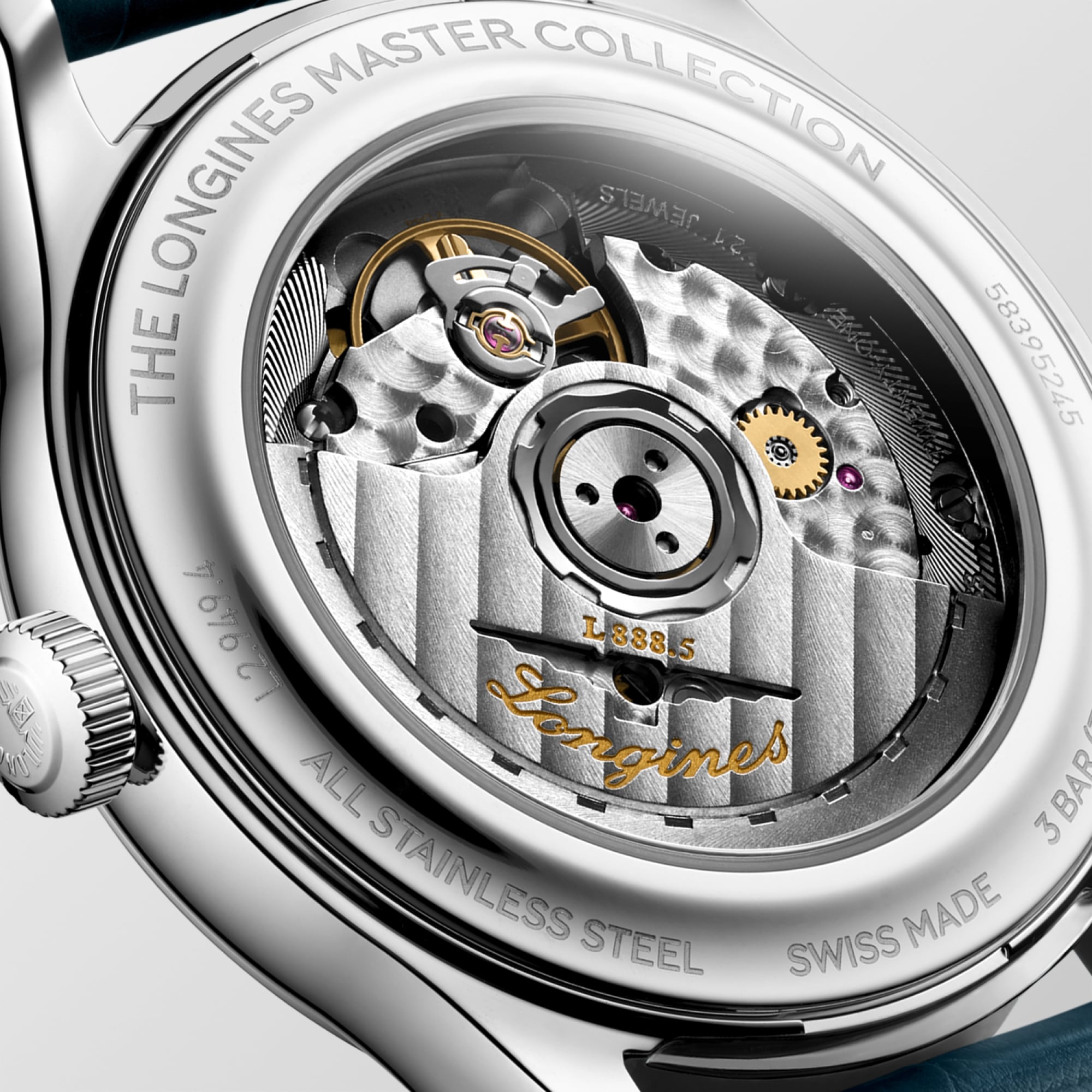 Longines Master Collection 39mm Silver Dial Men's Watch L29494732