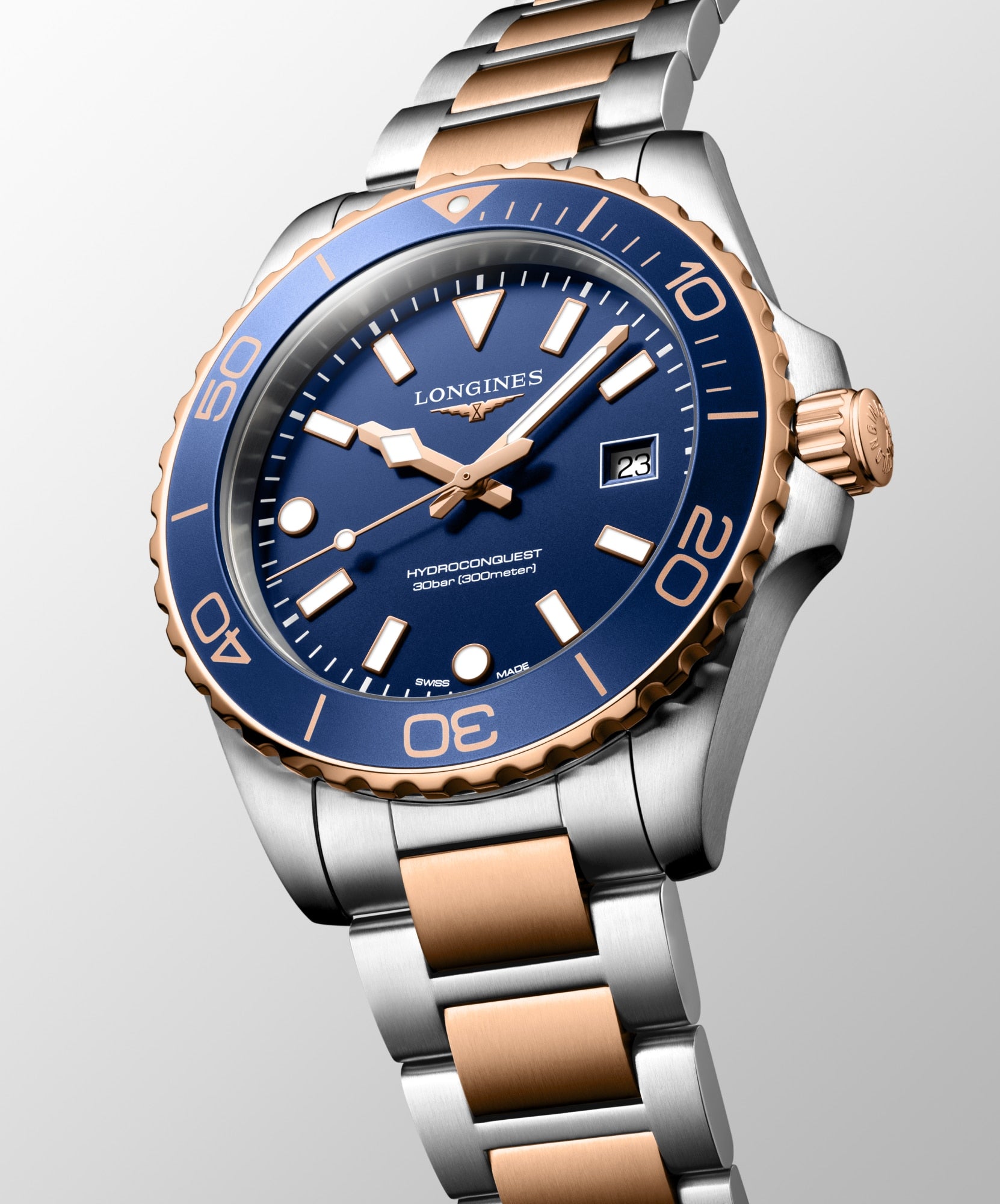 Longines HydroConquest Quartz 42mm Blue Dial Men's Watch L37693987