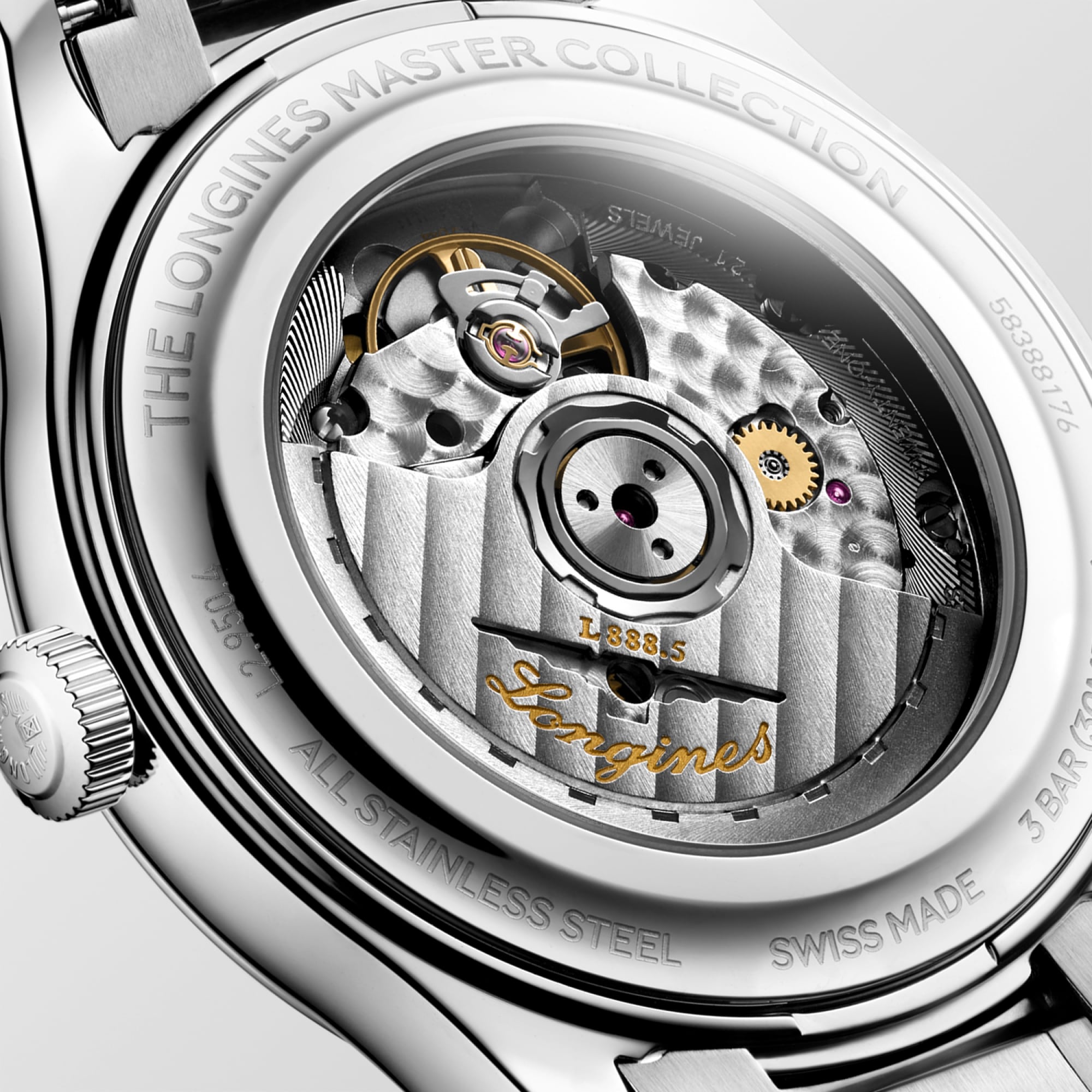 Longines Master Collection 41mm Silver Dial Men's Watch L29504736