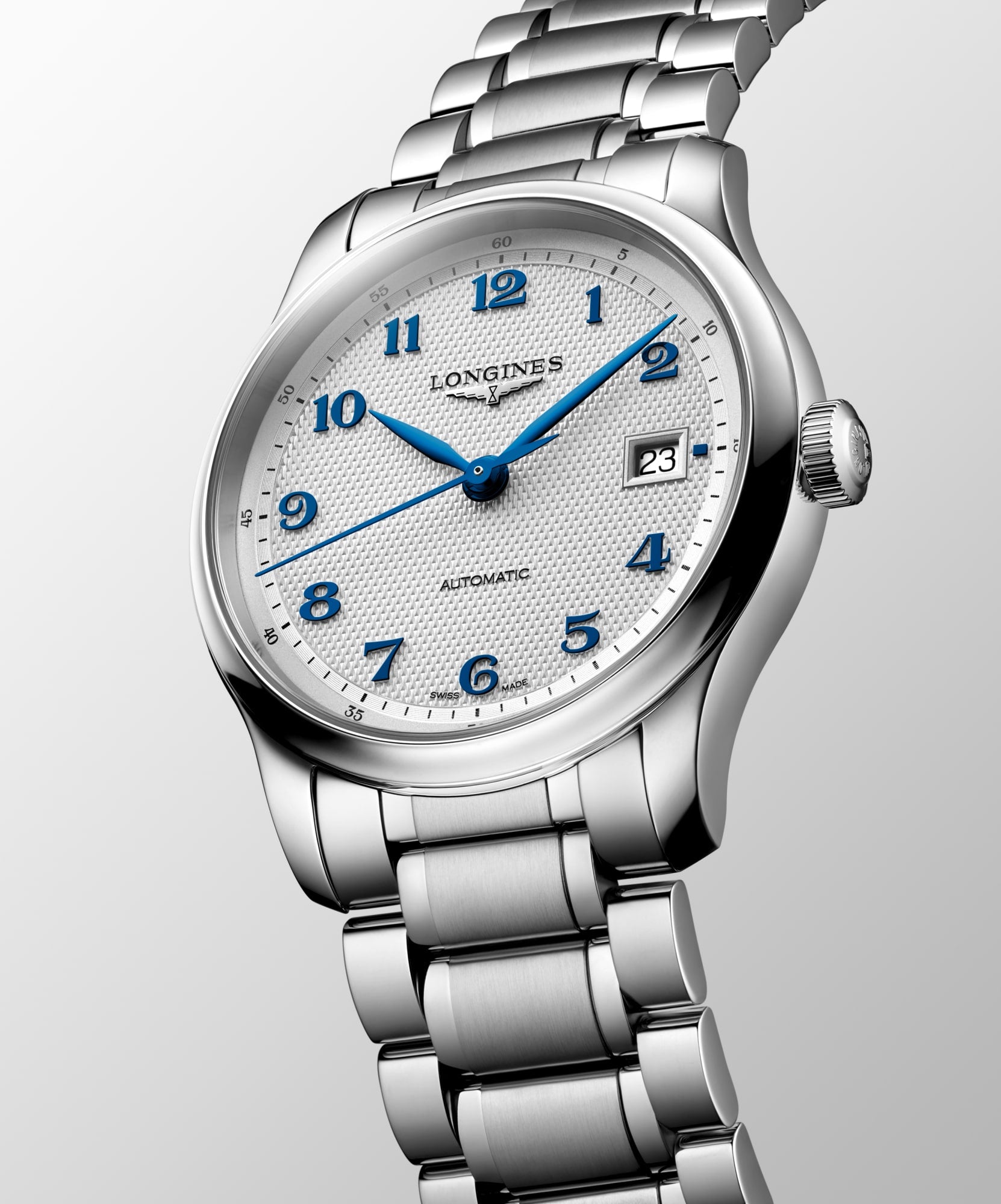 Longines Master Collection 39mm Silver Dial Men's Watch L29494736