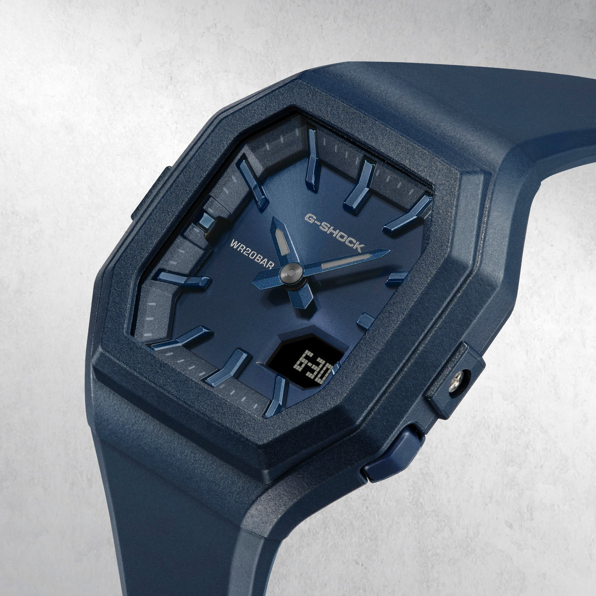 G-Shock S Series Analog-Digital 35.7mm Blue Dial Women's Watch GMAS160-2B
