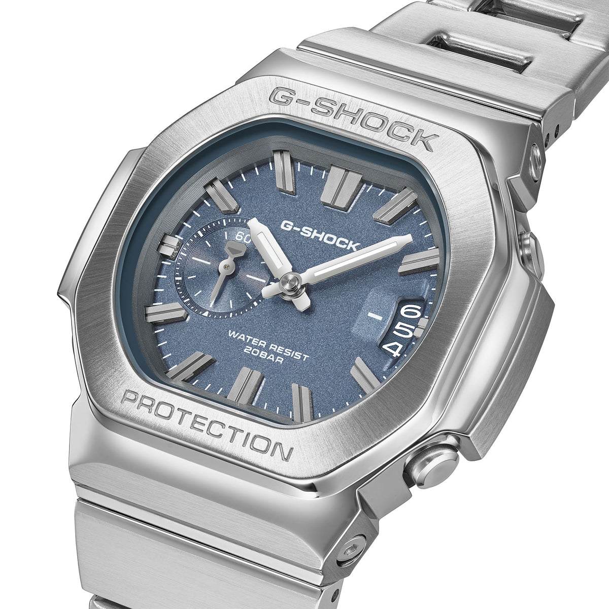 G-Shock Analog 2500 Metal Covered 43.8mm Blue Dial Men's Watch GMC2500D-1A2