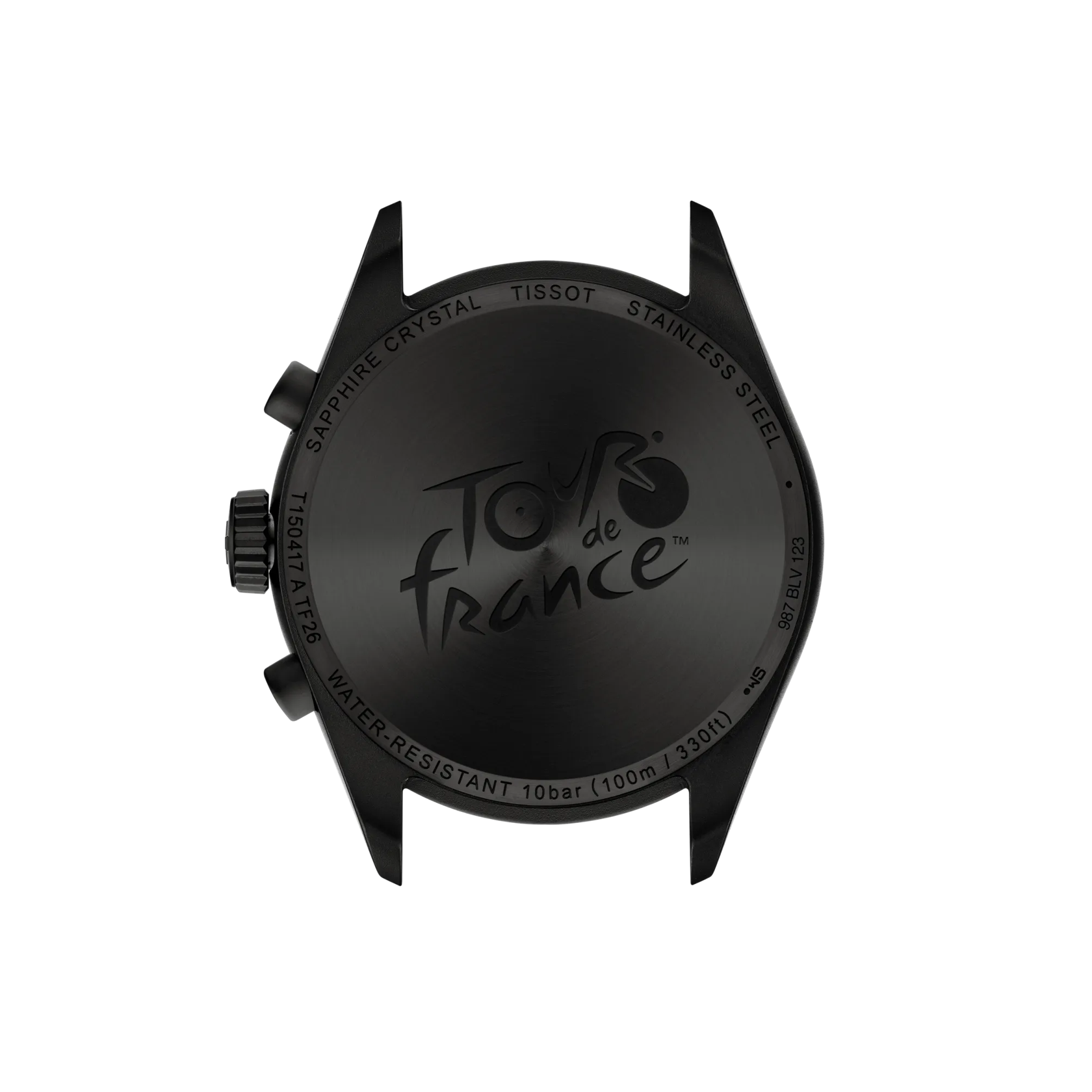 Tissot PR 100 Tour de France 2026 Chronograph 40mm Black Dial Men's Watch T1504173705700