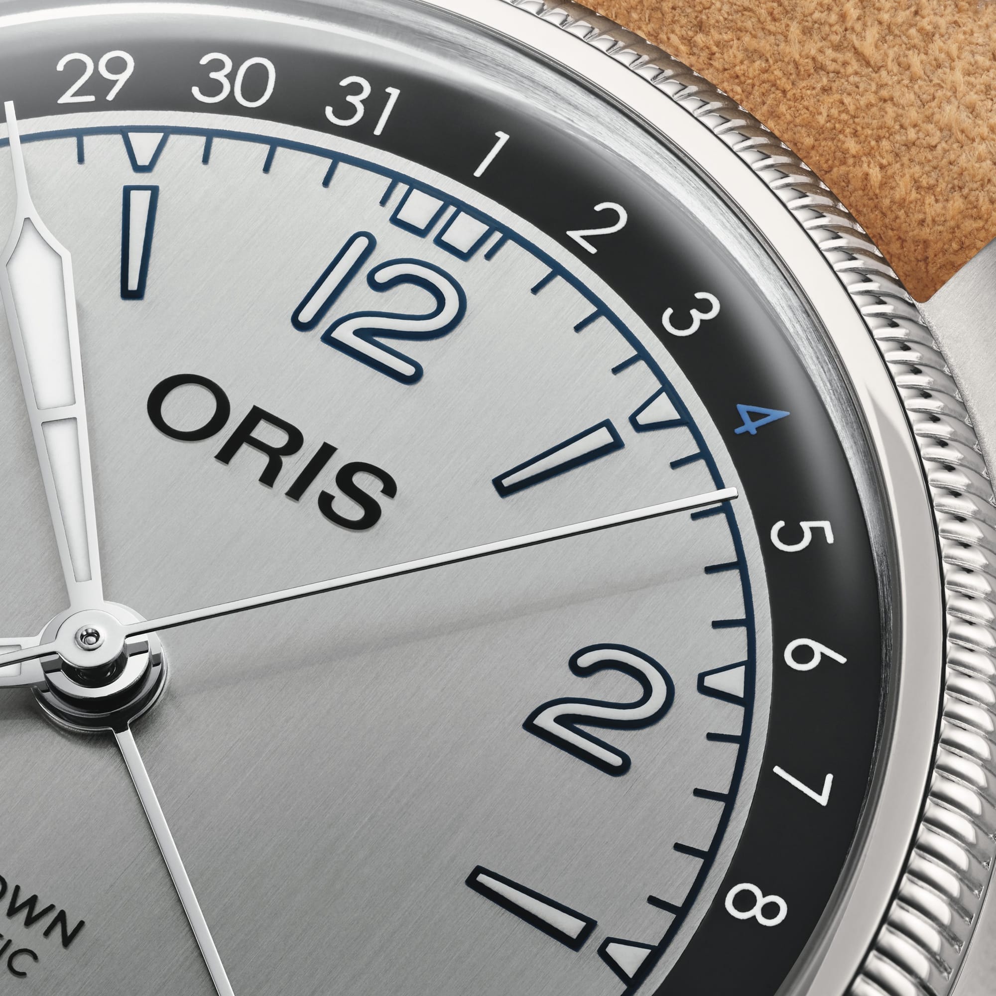 Oris Big Crown Pointer Date Lou Gehrig Limited Edition 40mm Grey Dial Men's Watch 01 754 7785 4091-Set
