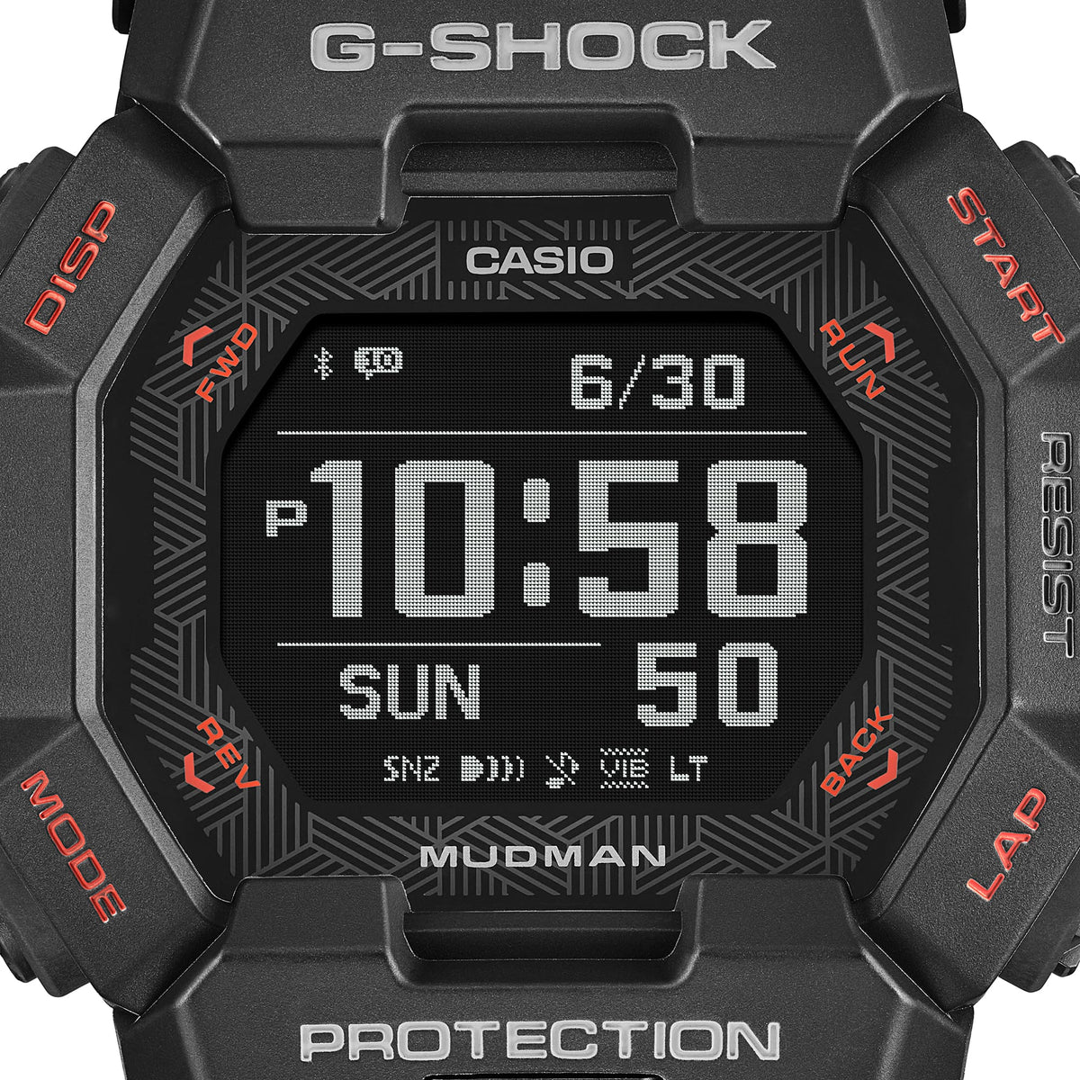 G-Shock Master of G-Land Mudman 49.6mm Black Dial Men's Watch GDGB100-1A3