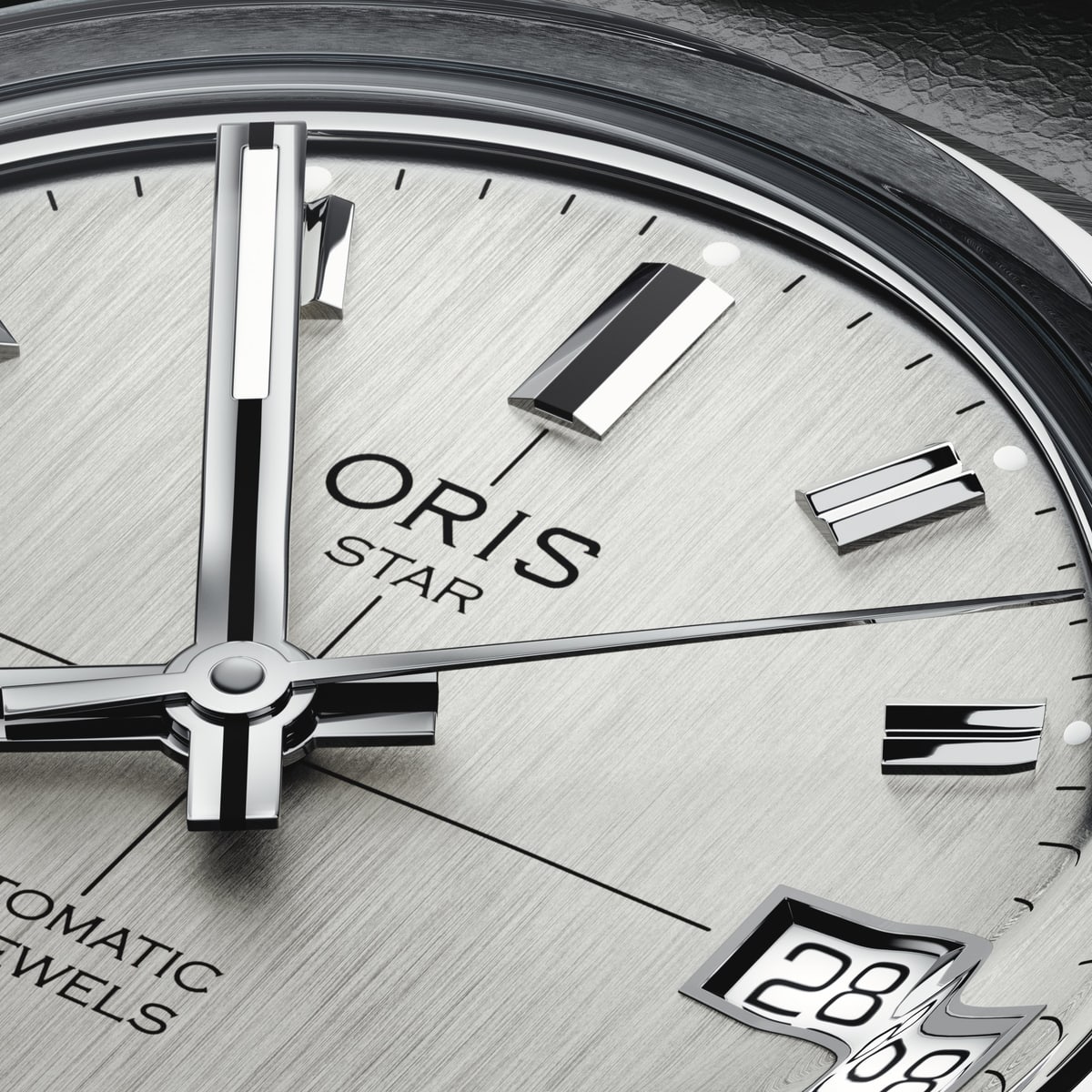 Oris Star Edition 35mm Grey Dial Men's Watch 01 733 7813 4151-Set