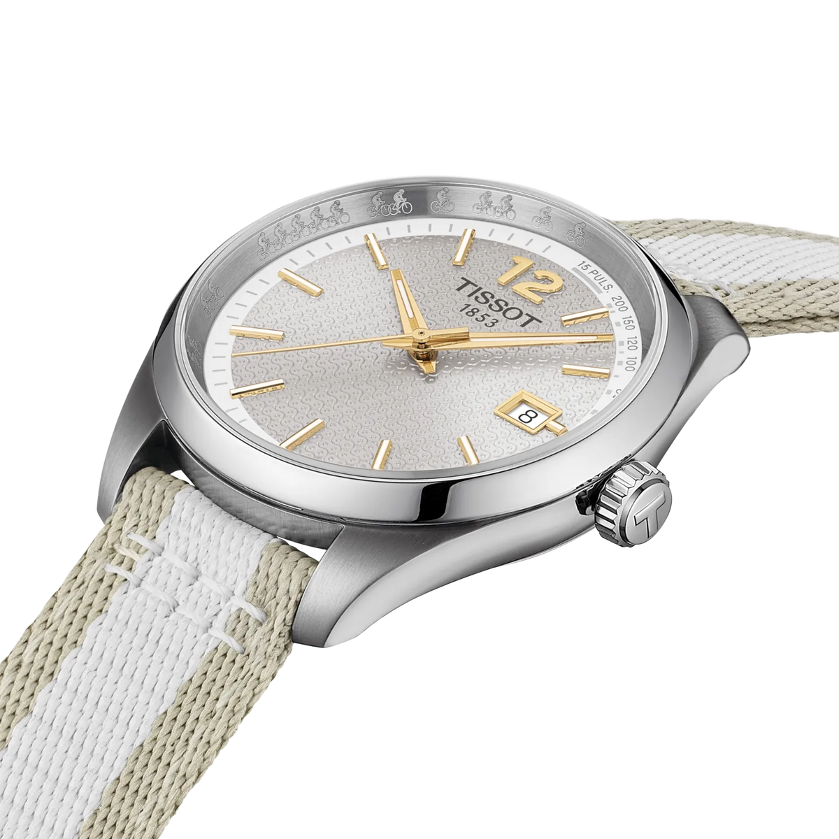 Tissot PR 100 Cycling 34mm Grey Dial Women's Watch T1502101703700
