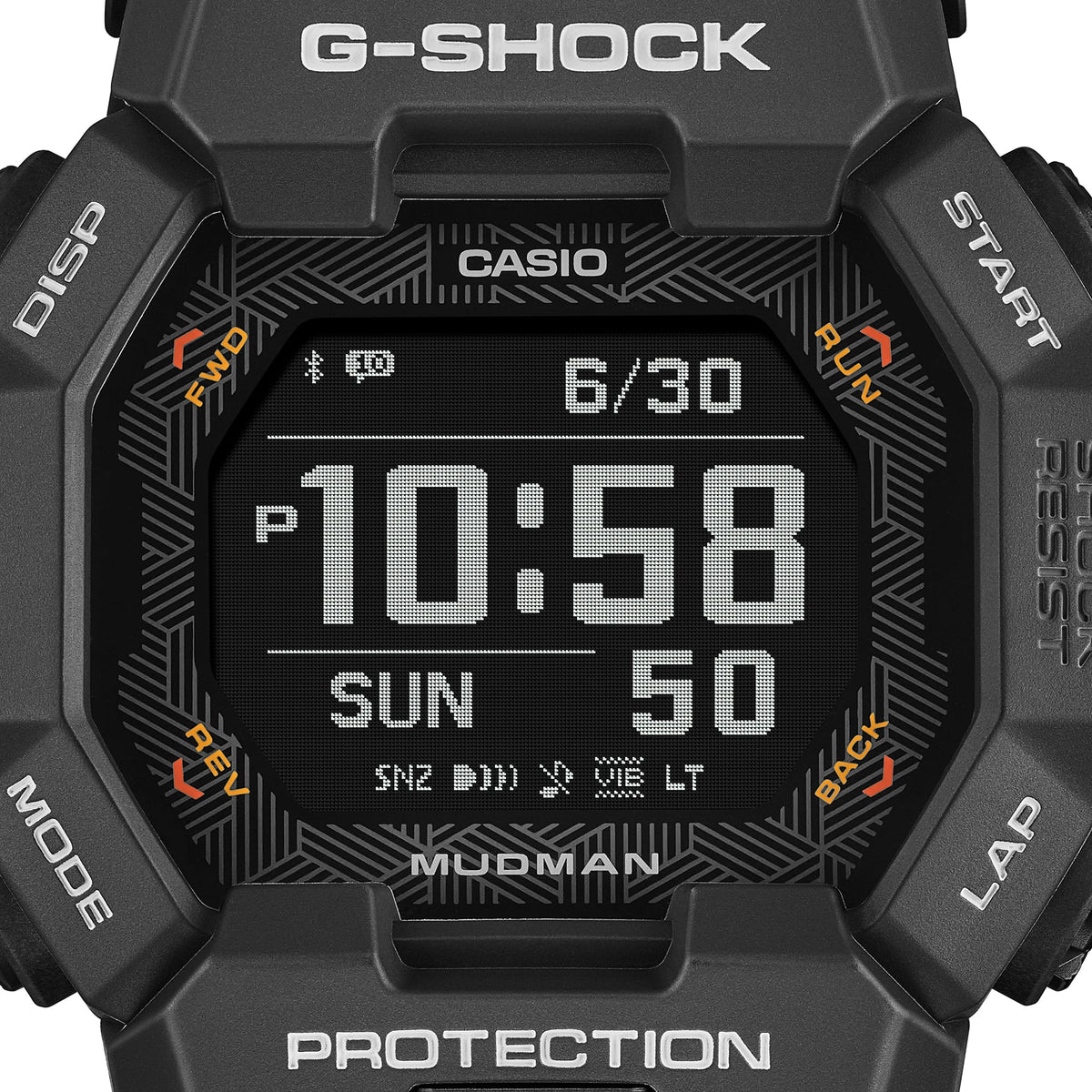 G-Shock Master of G-Land Mudman 49.6mm Black Dial Men's Watch GDGB100-1