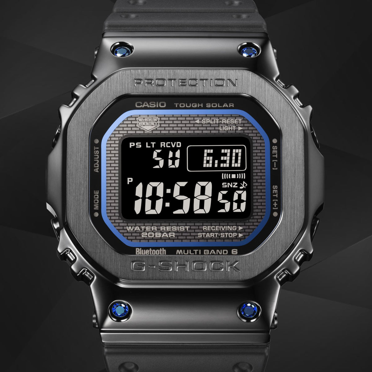 G-Shock Full Metal 5000 43.2mm Black Dial Men's Watch GMW-B5000SB-1A2