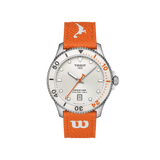 Tissot Seastar Wilson WNBA 40mm White Dial Men's Watch T1204101701100