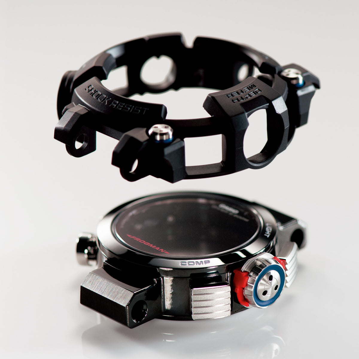 G-Shock Master of G-Sea Frogman 53.3mm Black Dial Men's Watch GWFD1000BC-1