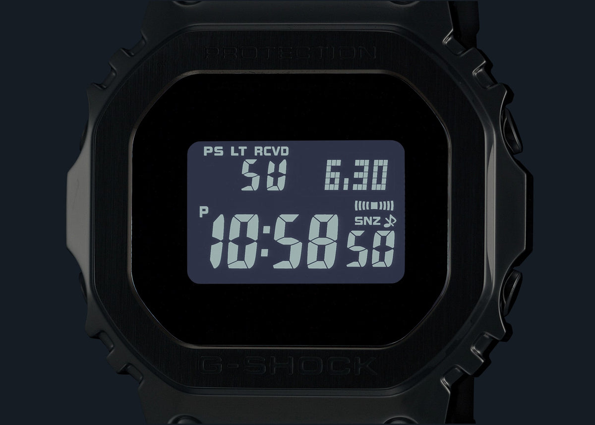 G-Shock Full Metal 5000 43.2mm Black Dial Men's Watch GMW-B5000SB-1A2