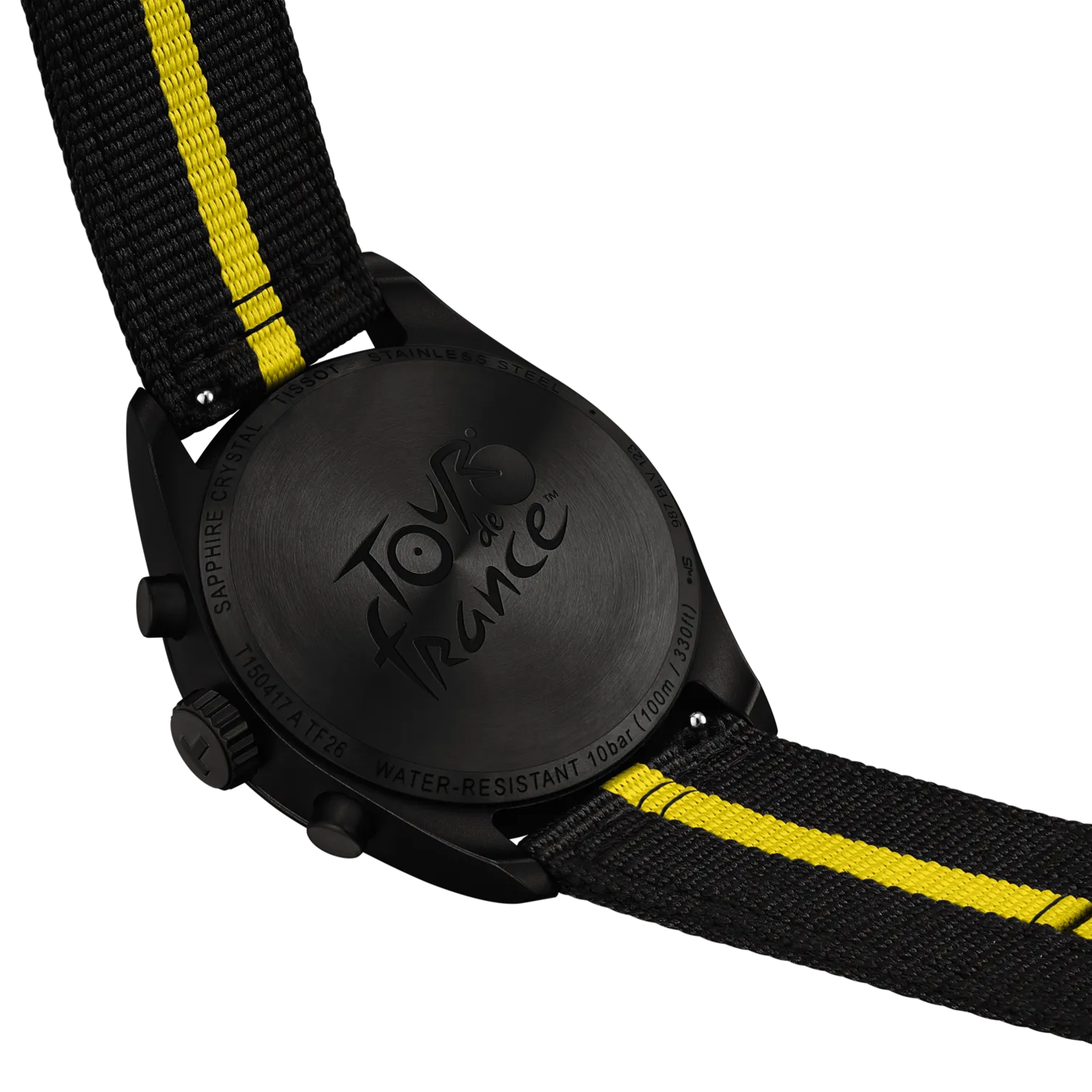 Tissot PR 100 Tour de France 2026 Chronograph 40mm Black Dial Men's Watch T1504173705700